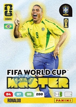 Ronaldo Brazil Panini FIFA World Cup 2026 Adrenalyn XL FIFA World Cup Master #DB06